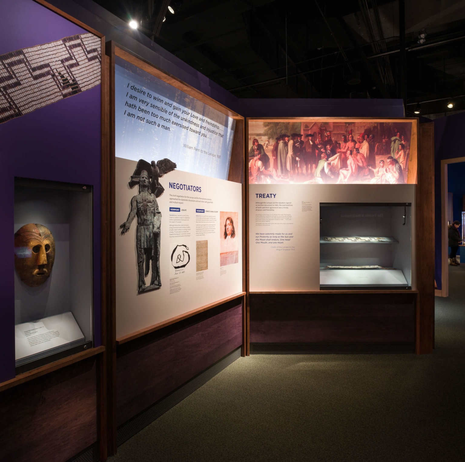 Smithsonian Institution Treaties Exhibition Randp Design 6271